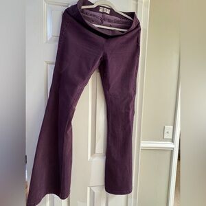 We The Free Deep Purple Flare Pants